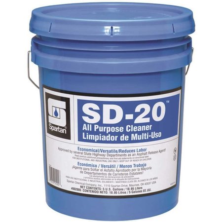SPARTAN CHEMICAL SD-20 5 Gallon Citrus Scent All-Purpose Degreaser 002005